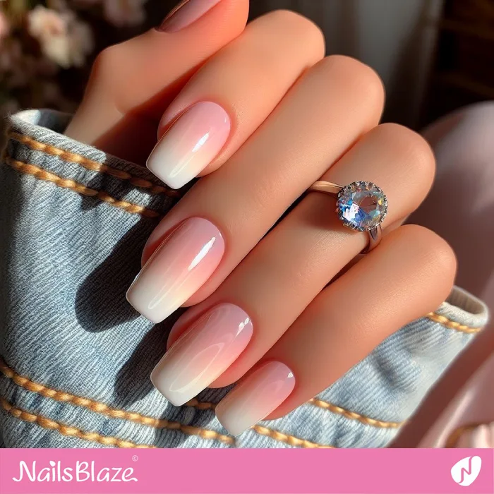Elegant Baby Boomer Nails | Classy Nails - NB4205